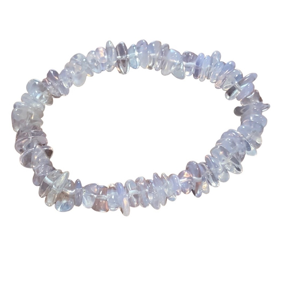 Lavender Moon Quartz Stretchy Bracelet